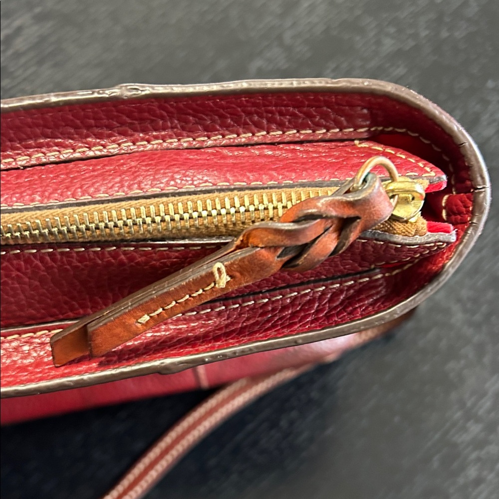 Dooney & Bourke Deep Red Tote - Picture 10 of 14